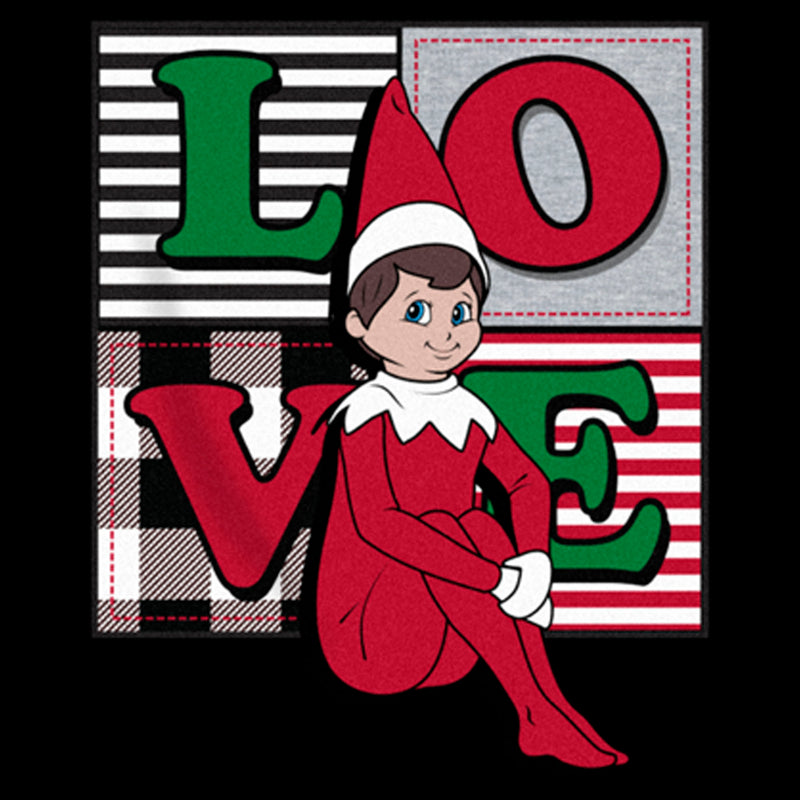 Boy's The Elf on the Shelf Plaid Love Pull Over Hoodie