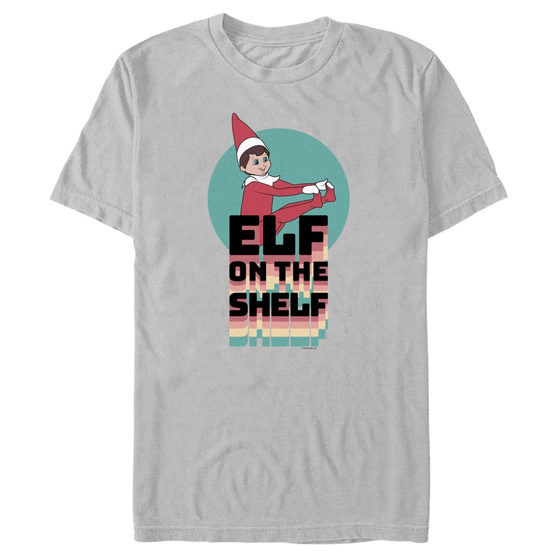 Men's The Elf on the Shelf Rainbow Logo T-Shirt