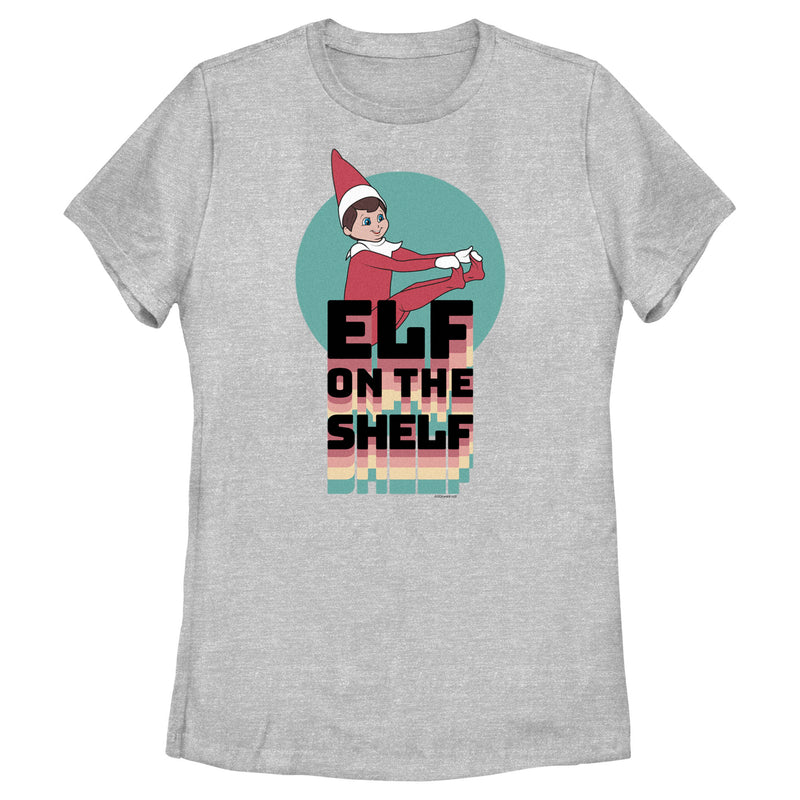 Women's The Elf on the Shelf Rainbow Logo T-Shirt