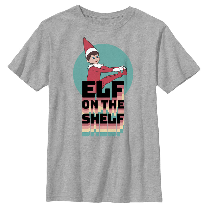 Boy's The Elf on the Shelf Rainbow Logo T-Shirt