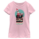 Girl's The Elf on the Shelf Rainbow Logo T-Shirt