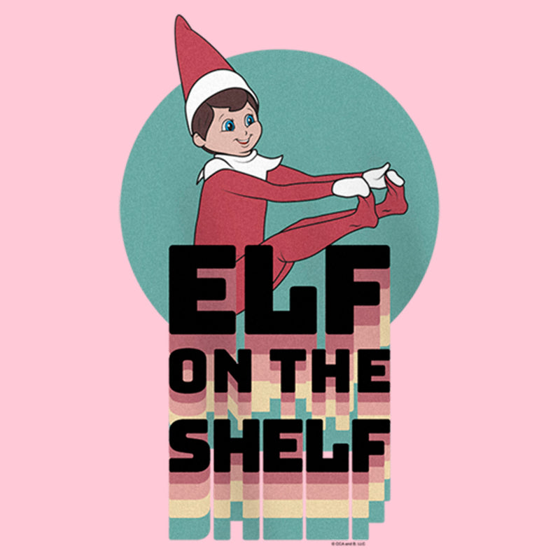 Girl's The Elf on the Shelf Rainbow Logo T-Shirt