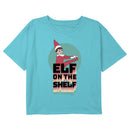 Girl's The Elf on the Shelf Character Rainbow Logo T-Shirt