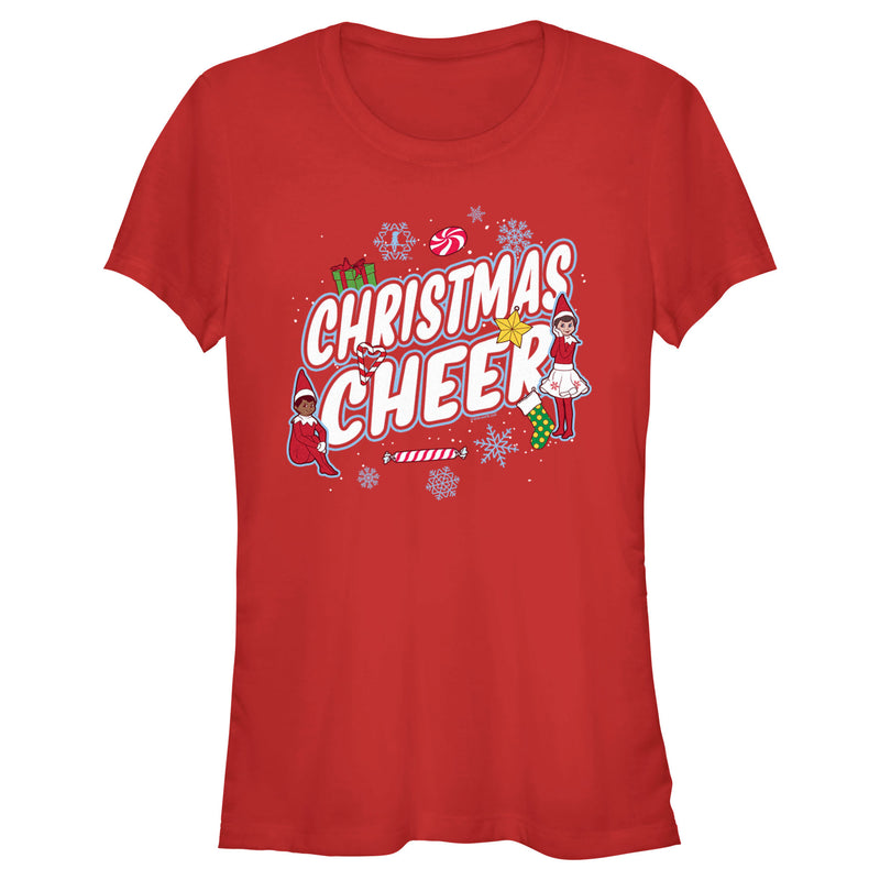 Junior's The Elf on the Shelf Christmas Cheer T-Shirt