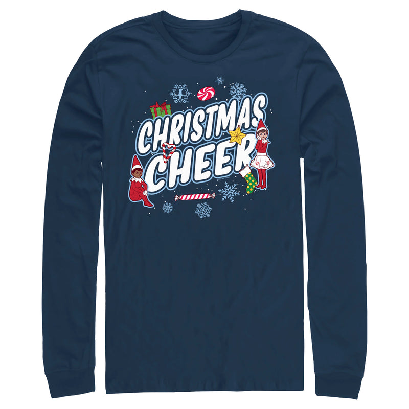 Men's The Elf on the Shelf Christmas Cheer Long Sleeve Shirt