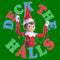 Men's The Elf on the Shelf Deck the Halls T-Shirt