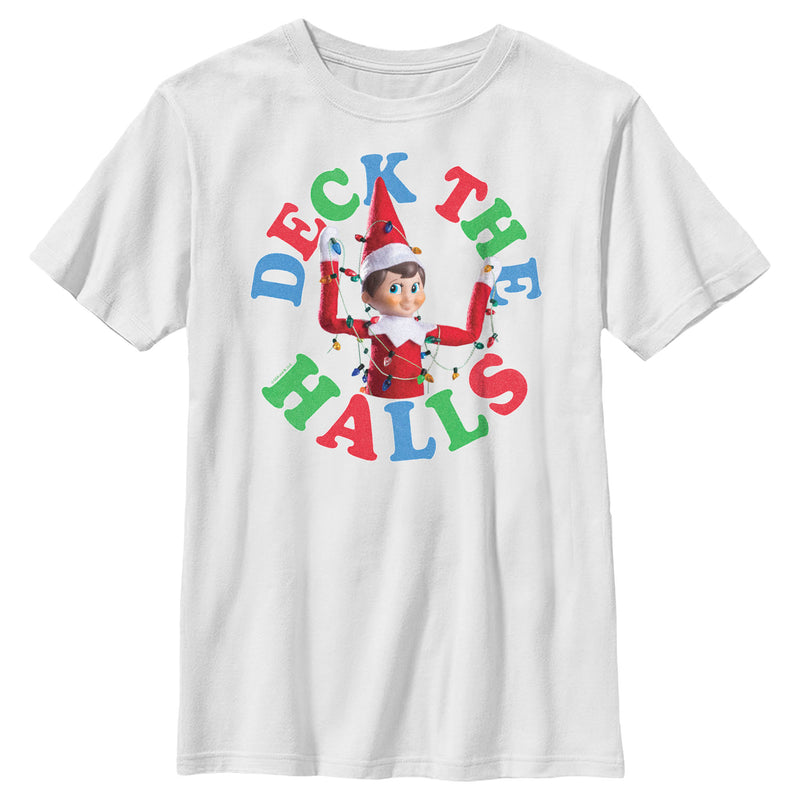 Boy's The Elf on the Shelf Deck the Halls T-Shirt