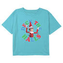 Girl's The Elf on the Shelf Deck the Halls Christmas Lights T-Shirt