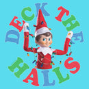 Girl's The Elf on the Shelf Deck the Halls Christmas Lights T-Shirt