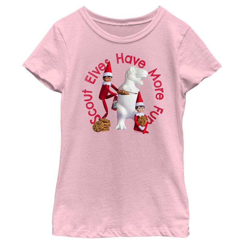 Girl's The Elf on the Shelf Scout Elves Fun T-Shirt