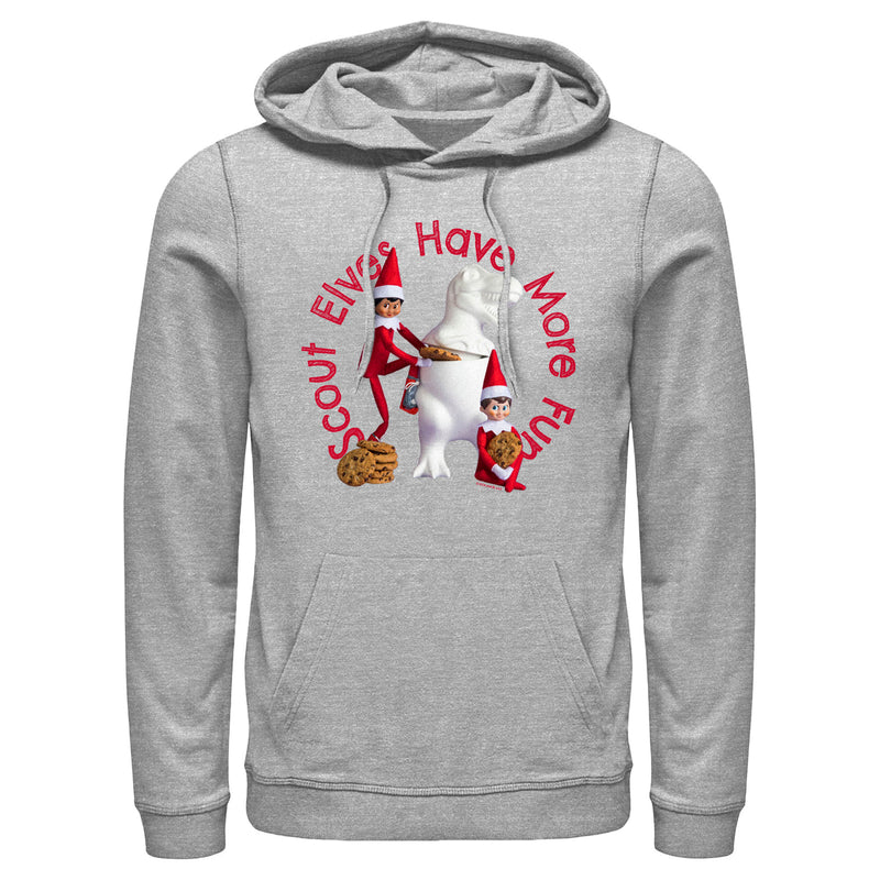 Men's The Elf on the Shelf Scout Elves Fun Pull Over Hoodie