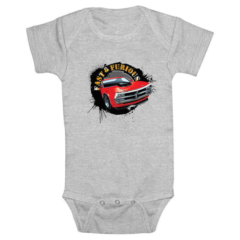 Infant's Fast & Furious Speedy Car Onesie