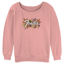 Junior's Fender Fall Leaves Logo Sweatshirt