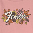 Junior's Fender Fall Leaves Logo Sweatshirt