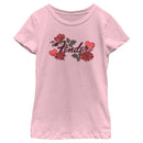 Girl's Fender Valentine Hearts and Roses T-Shirt