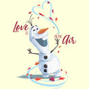 Men's Frozen Love Is in the Air Olaf T-Shirt
