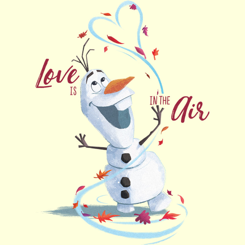 Men's Frozen Love Is in the Air Olaf T-Shirt
