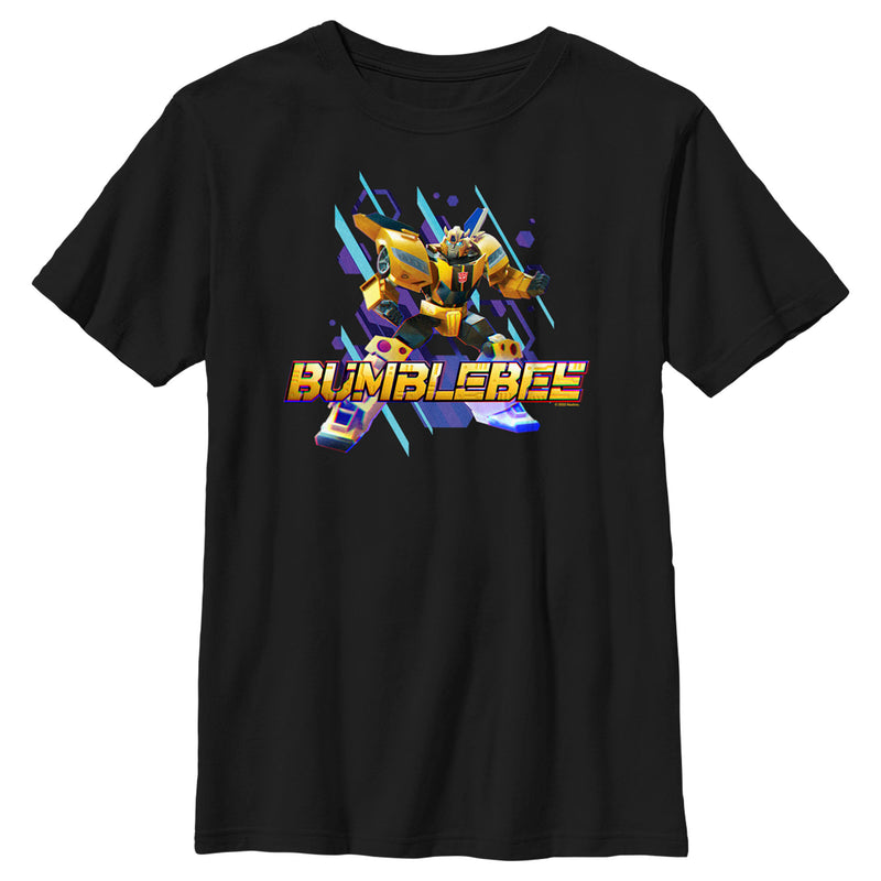 Boy's Transformers: EarthSpark Bumblebee Portrait T-Shirt