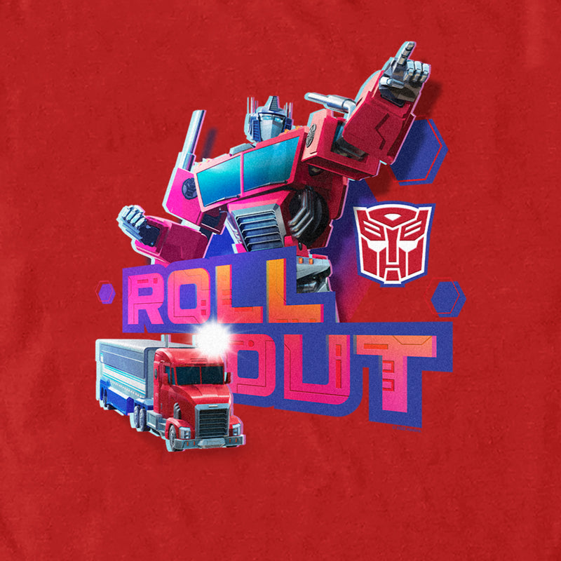 Men's Transformers: EarthSpark Optimus Prime Roll Out T-Shirt