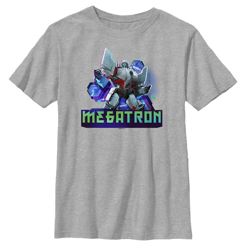 Boy's Transformers: EarthSpark Megatron Badge T-Shirt