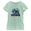 Girl's Transformers: EarthSpark Megatron Badge T-Shirt