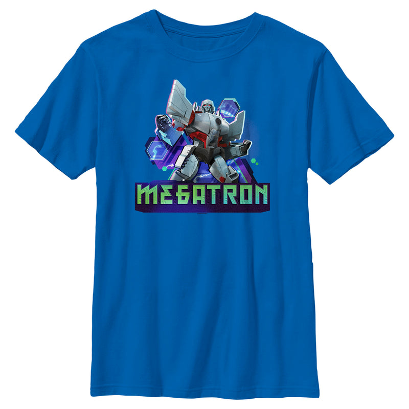 Boy's Transformers: EarthSpark Megatron Badge T-Shirt