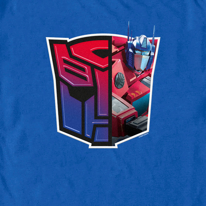 Men's Transformers: EarthSpark Optimus Prime Autobots Logo T-Shirt