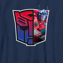 Boy's Transformers: EarthSpark Optimus Prime Autobots Logo T-Shirt