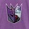 Girl's Transformers: EarthSpark Megatron Decepticon Logo T-Shirt