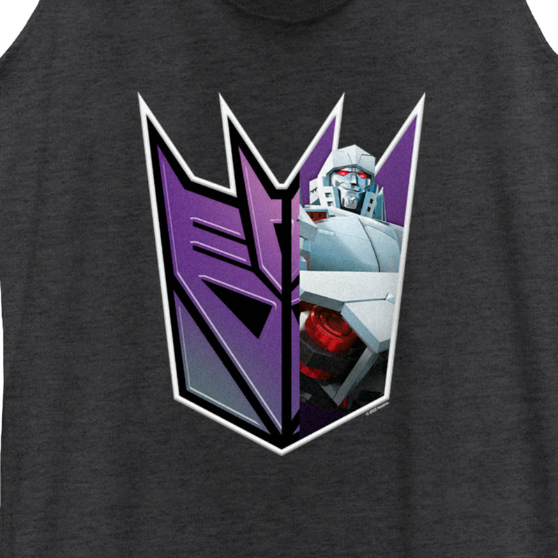 Women's Transformers: EarthSpark Megatron Decepticon Logo Racerback Tank Top