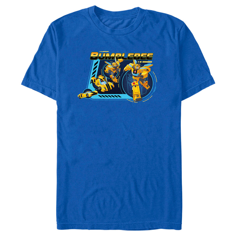 Men's Transformers: EarthSpark Transforming Bumblebee T-Shirt