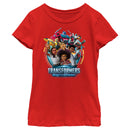 Girl's Transformers: EarthSpark Group Portrait T-Shirt