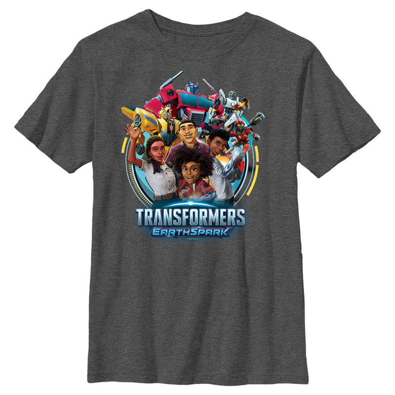 Boy's Transformers: EarthSpark Group Portrait T-Shirt