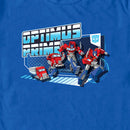 Men's Transformers: EarthSpark Transforming Optimus Prime T-Shirt