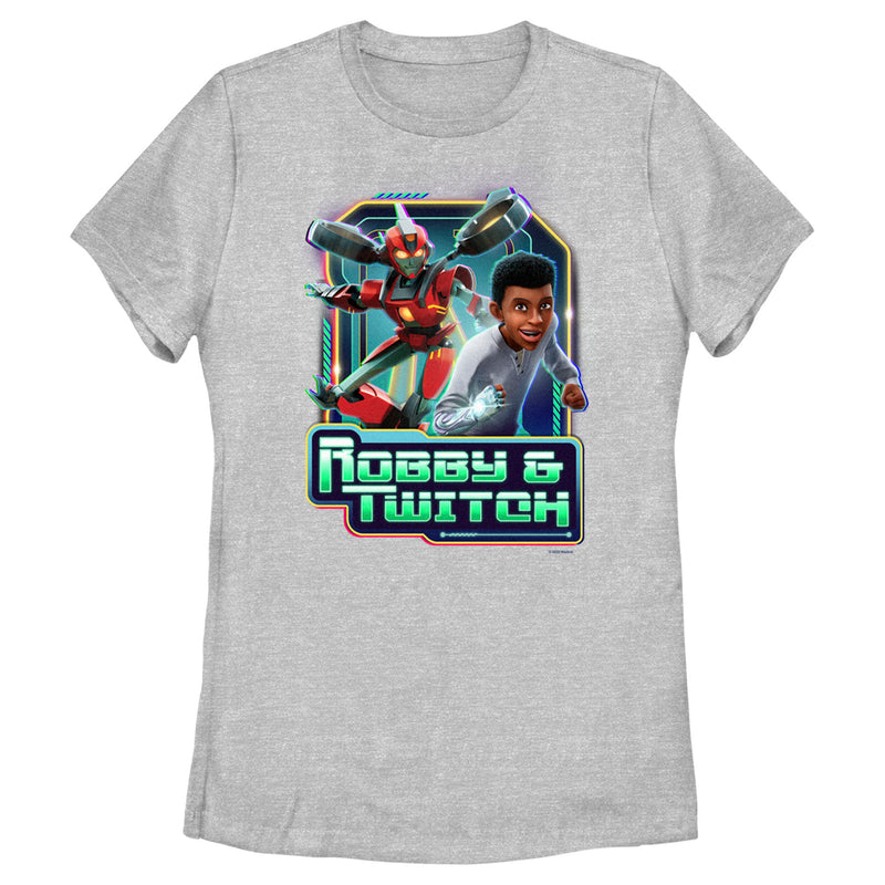 Women's Transformers: EarthSpark Robby and Twitch T-Shirt