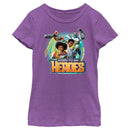 Girl's Transformers: EarthSpark Born To Be Heroes T-Shirt