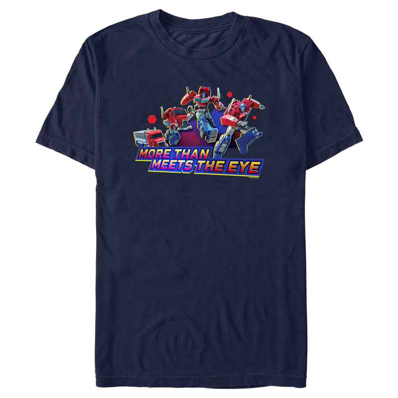 Men's Transformers: EarthSpark Optimus More Than Meets the Eye T-Shirt