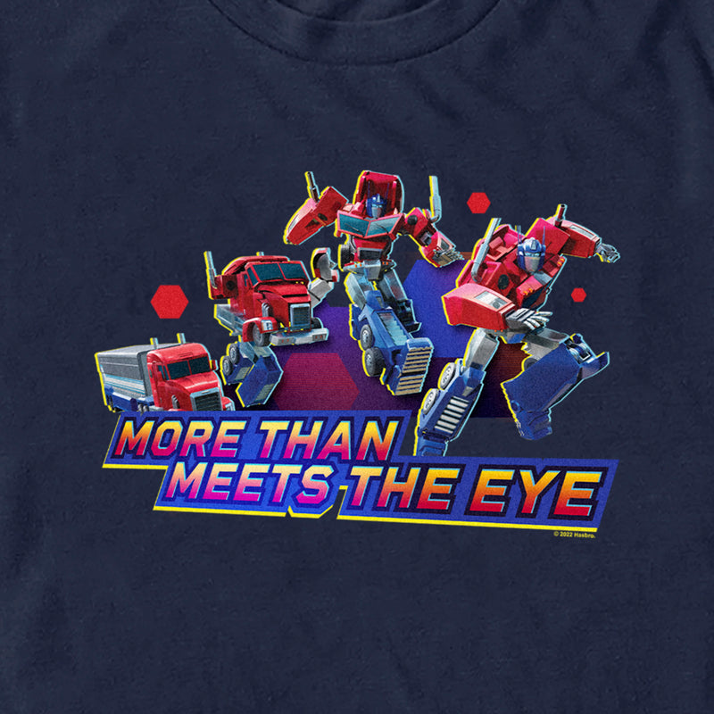 Men's Transformers: EarthSpark Optimus More Than Meets the Eye T-Shirt