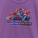 Girl's Transformers: EarthSpark Optimus More Than Meets the Eye T-Shirt