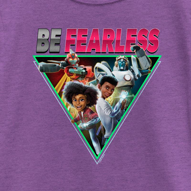 Girl's Transformers: EarthSpark Be Fearless T-Shirt