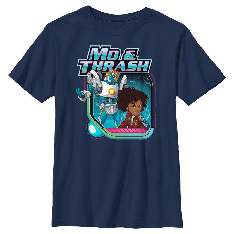 Boy's Transformers: EarthSpark Mo and Thrash T-Shirt