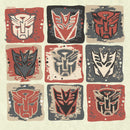 Men's Transformers: Rise of the Beasts Face Squares T-Shirt