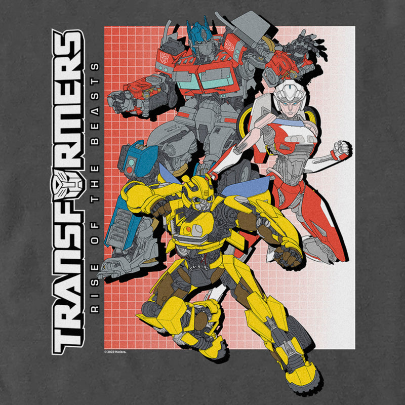 Men's Transformers: Rise of the Beasts Group Poster T-Shirt