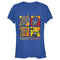 Junior's Transformers: Rise of the Beasts Group Squares T-Shirt