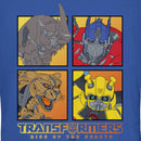 Junior's Transformers: Rise of the Beasts Group Squares T-Shirt