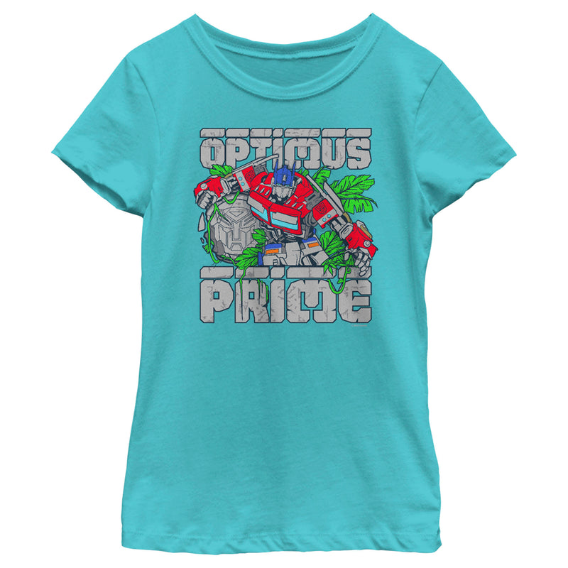 Girl's Transformers: Rise of the Beasts Optimus Prime T-Shirt