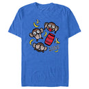 Men's Barrel of Monkeys Funny Faces T-Shirt