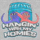 Men's Barrel of Monkeys Hanging With My Homies T-Shirt