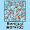 Men's Barrel of Monkeys Hanging Around Portrait T-Shirt