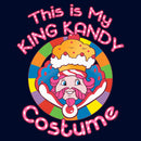 Men's Candy Land This Is My King Kandy Costume Pull Over Hoodie